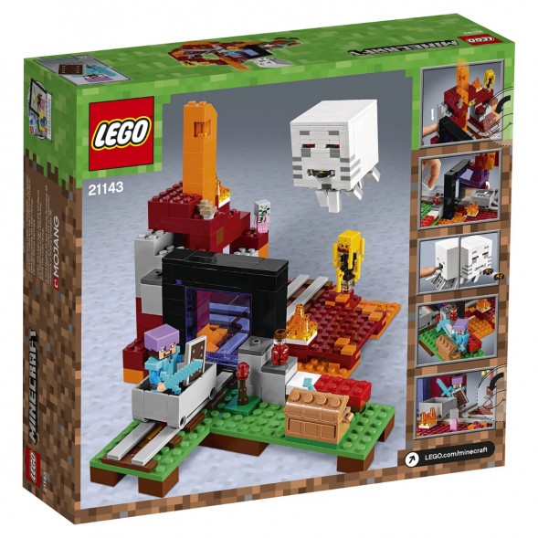 Конструктор LEGO Minecraft 21143 Портал в Подземелье  в Чите