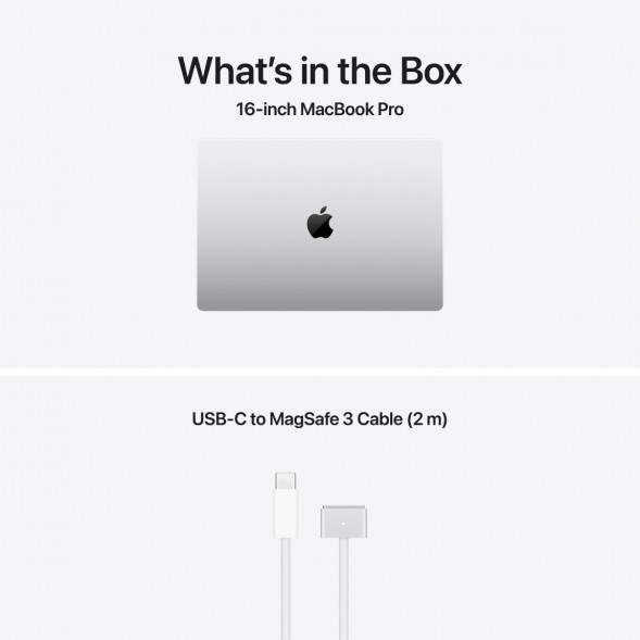 Ноутбук Apple MacBook Pro 16 2026 MGE94 (M5 Max 40-Core GPU, 48/2TB), Серебристый/Silver в Чите