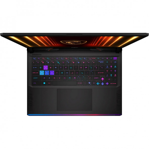 Ноутбук MSI Raider 16 HX AI A2XWHG-814XRU (16&amp;quot;, IPS, Intel Core Ultra 7 255HX 2.4ГГц, 20 ядер, 32ГБ DDR5, 1ТБ SSD, NVIDIA GeForce RTX 5070 Ti 12 ГБ, FreeDOS), черный в Чите