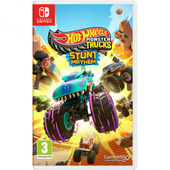 Игра Hot Wheels Monster Trucks: Stunt Mayhem [Nintendo Switch, английская версия] в Чите