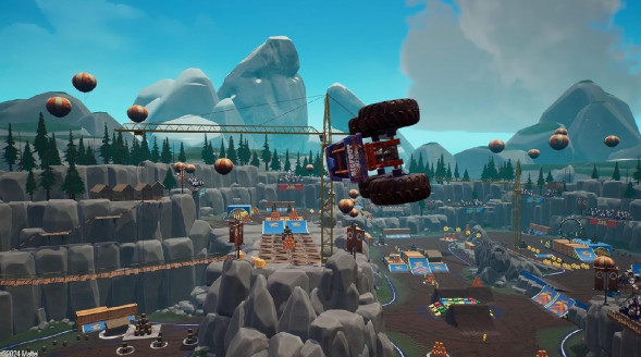 Игра Hot Wheels Monster Trucks: Stunt Mayhem [Nintendo Switch, английская версия] в Чите