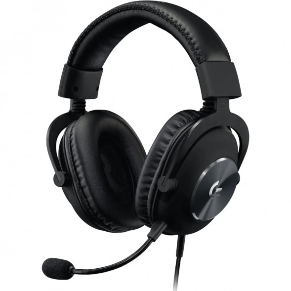 Игровые наушники проводные Logitech G Pro X SE, черный в Чите