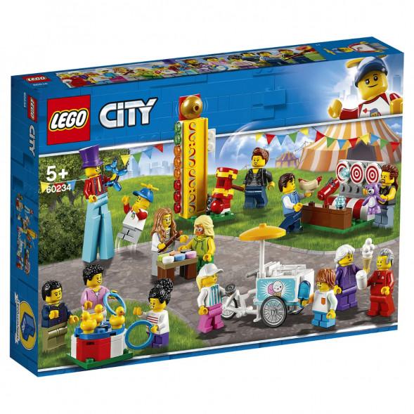Конструктор LEGO City Town 60234 Комплект минифигурок Весёлая ярмарка в Чите