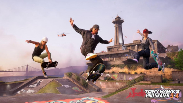 Игра Tony Hawk&amp;#039;s Pro Skater 3+4 [PS5, английская версия] в Чите