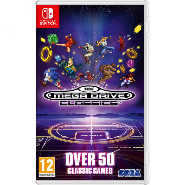 Игра SEGA Mega Drive Classics [Nintendo Switch, английская версия] в Чите
