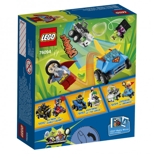 Конструктор LEGO Super Heroes 76094 Супергёрл против Брейниака в Чите