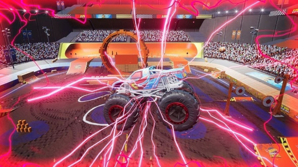 Игра Hot Wheels Monster Trucks: Stunt Mayhem [PS4, английская версия] в Чите