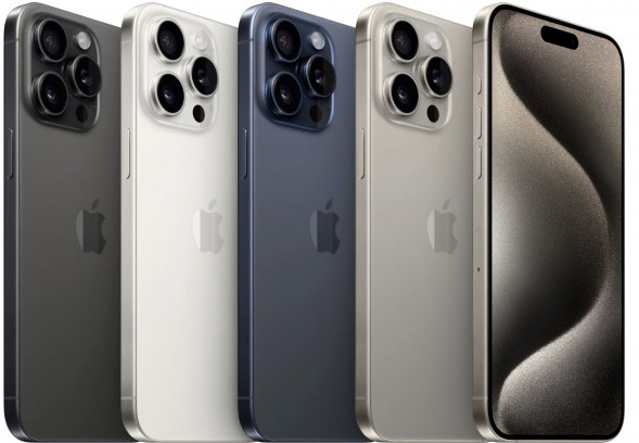 Смартфон Apple iPhone 15 Pro Max 256 ГБ, Dual: nano SIM + eSIM, синий титан в Чите