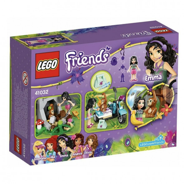 Конструктор LEGO Friends 41032 Джунгли: Мотоцикл скорой помощи в Чите