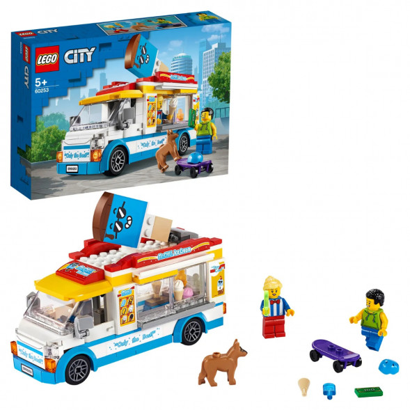 Конструктор LEGO City Great Vehicles 60253 Грузовик мороженщика в Чите