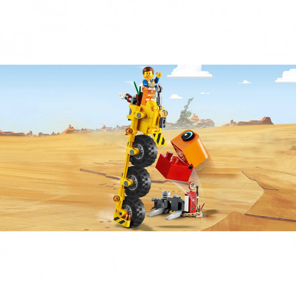 Конструктор LEGO Movie 70823 Трехколёсный велосипед Эммета в Чите