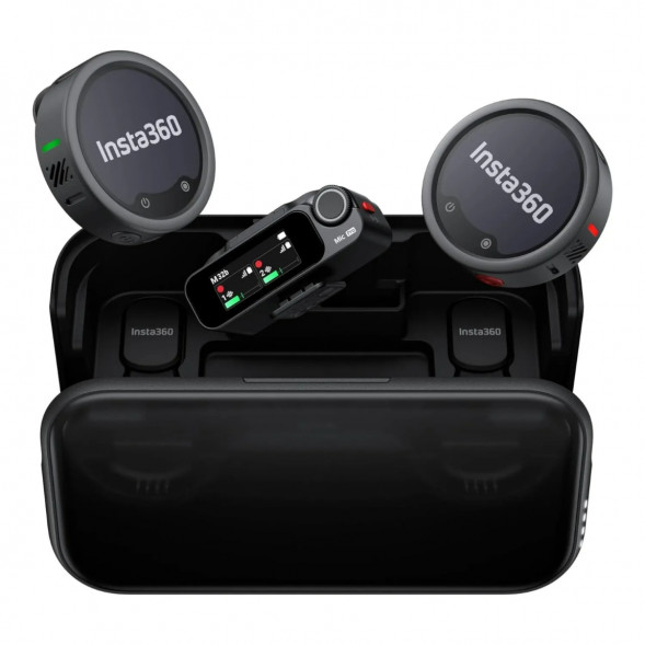 Беспроводной микрофон Insta360 Mic Pro (2TX + 1RX) в Чите