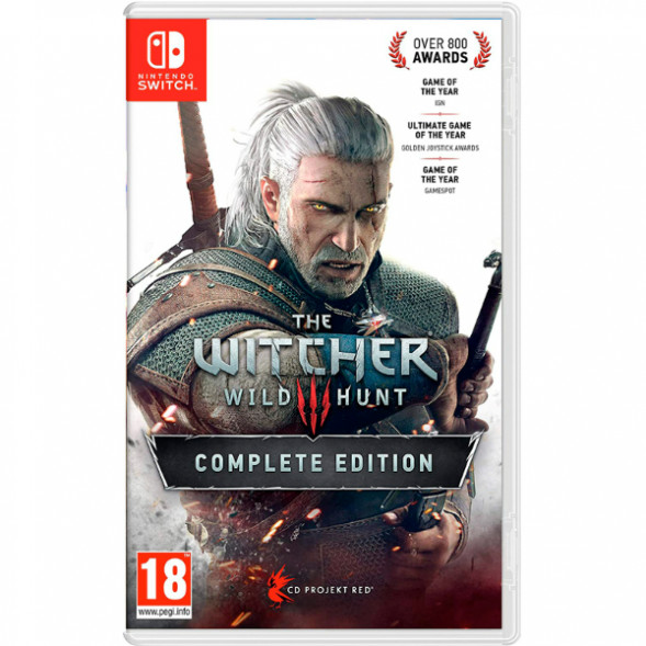 Игра Witcher 3 Wild Hunt Complete Edition (Ведьмак 3: Дикая Охота - Полное Издание) (Русская версия) для Nintendo Switch в Чите