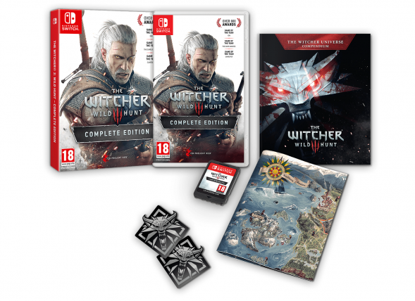 Игра Witcher 3 Wild Hunt Complete Edition (Ведьмак 3: Дикая Охота - Полное Издание) (Русская версия) для Nintendo Switch в Чите