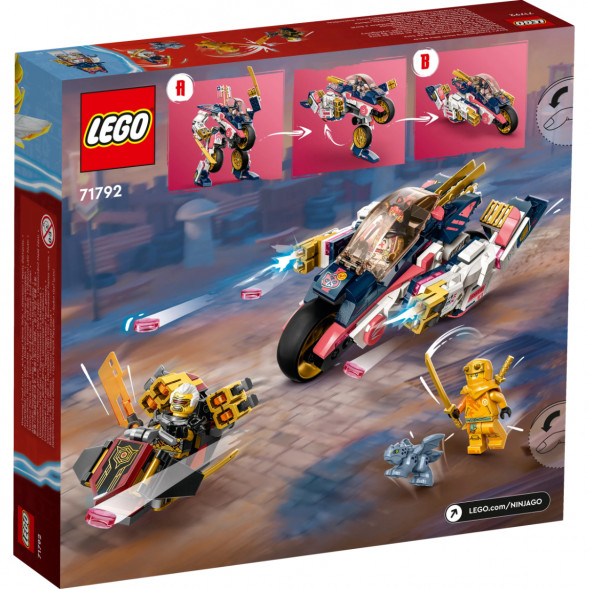 Конструктор LEGO Ninjago 71792 Байк-трансформер Соры в Чите