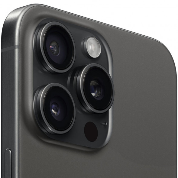 Смартфон Apple iPhone 15 Pro Max 256 ГБ, Dual: nano SIM + eSIM, черный титан в Чите