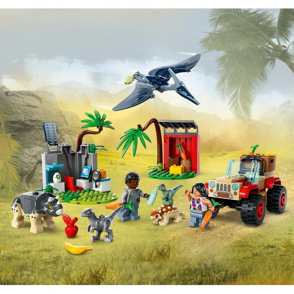 Конструктор LEGO Jurassic World 76963 Центр спасения детенышей динозавров в Чите