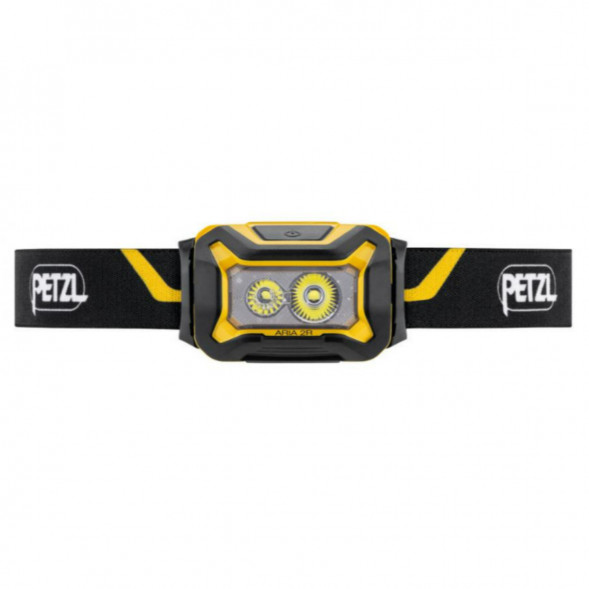 Налобный фонарь Petzl ARIA 2R, черно - желтый в Чите