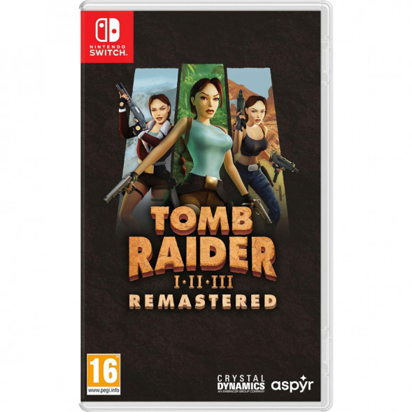 Игра Tomb Raider I-III Remastered [Nintendo Switch, русская версия] в Чите