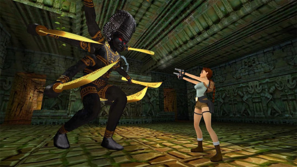 Игра Tomb Raider I-III Remastered [Nintendo Switch, русская версия] в Чите