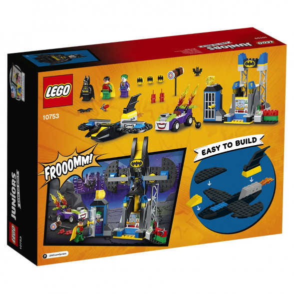 Конструктор LEGO Juniors 10753 Нападение Джокера на Бэтпещеру в Чите