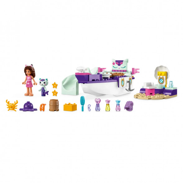 Конструктор LEGO Gabby&amp;#039;s Dollhouse 10786 Корабль и спа Габби и МерКэта в Чите