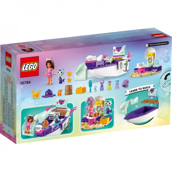 Конструктор LEGO Gabby&amp;#039;s Dollhouse 10786 Корабль и спа Габби и МерКэта в Чите