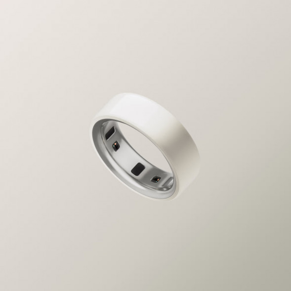 Умное кольцо Oura Ring 4 Ceramic (размер 10), Облако/Cloud в Чите