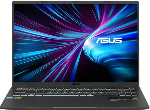 Ноутбук ASUS Vivobook V16 V3607VU-RP191 16&amp;quot;, IPS, Core 5 210H 2.2ГГц, 8-ядерный, 16Гб DDR5, SSD 512Гб, RTX 4050 6Гб, без ОС, черный (90NB15Q1-M00CN0) в Чите