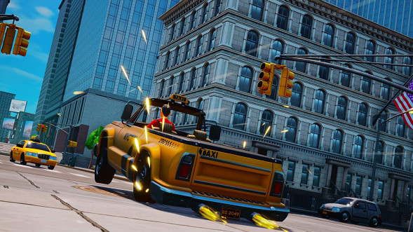 Игра Taxi Chaos [Nintendo Switch, русские субтитры] в Чите