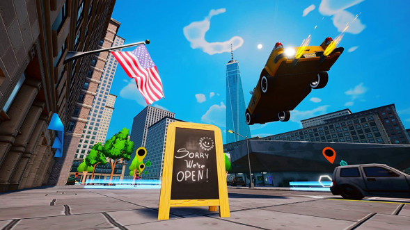 Игра Taxi Chaos [Nintendo Switch, русские субтитры] в Чите
