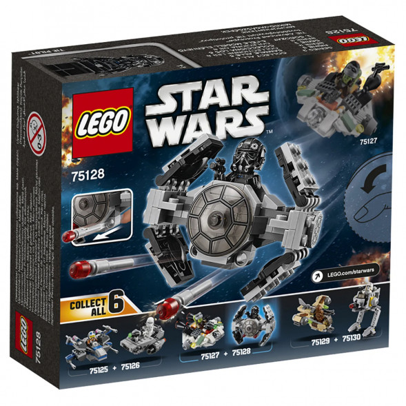 Конструктор LEGO Star Wars 75128 Усовершенствованный прототип истребителя TIE в Чите