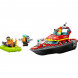 Конструктор LEGO City 60373 &amp;quot;Пожарно-спасательная лодка&amp;quot;, 144 деталей в Чите