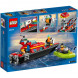 Конструктор LEGO City 60373 &amp;quot;Пожарно-спасательная лодка&amp;quot;, 144 деталей в Чите
