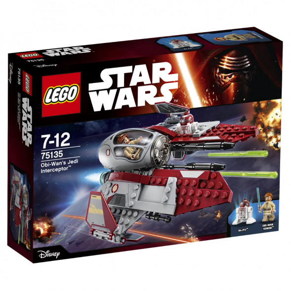 Конструктор LEGO Star Wars 75135 Перехватчик джедаев Оби-Вана Кеноби в Чите