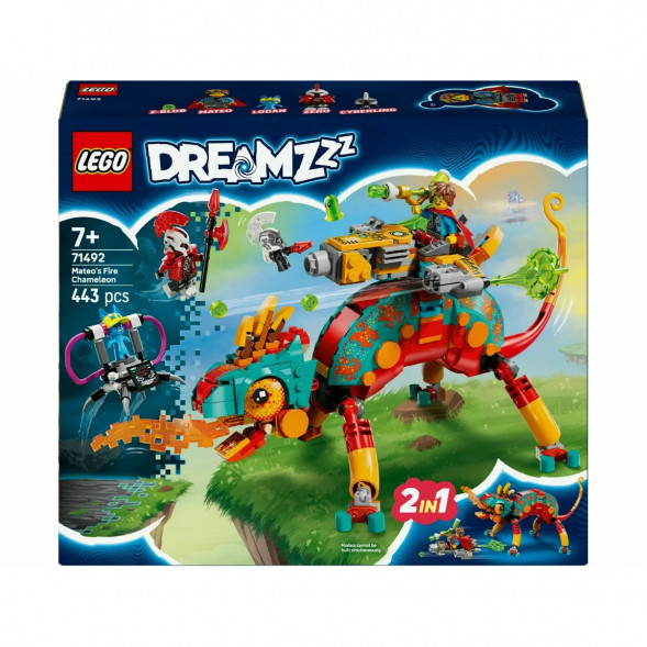 Конструктор LEGO DREAMZzz 71492 Огненный хамелеон Матео в Чите