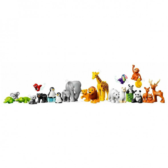 Конструктор LEGO DUPLO 10975 Дикие животные мира в Чите