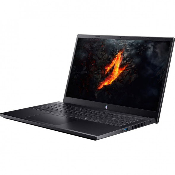 Ноутбук Acer Nitro V 15 ANV15-52-92DD (15.6&amp;quot;, IPS, Intel Core i9 13900H 2.6ГГц, 14 ядер, 16ГБ DDR5, 512ГБ SSD, NVIDIA GeForce RTX 5060 - 8 ГБ, без ОС), черный в Чите