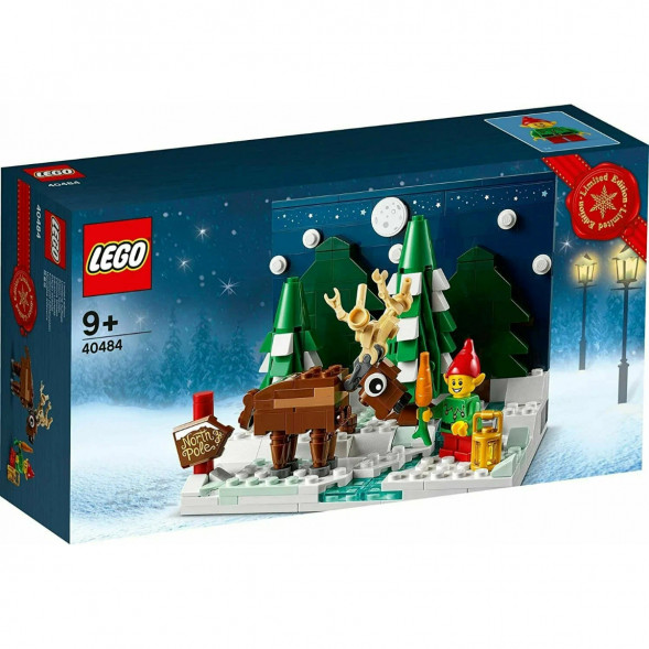 Конструктор LEGO 40484 Перед домом Деда Мороза в Чите