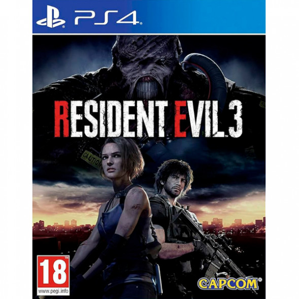 Игра Resident Evil 3. Lenticular Edition (3D обложка) [PS4, русские субтитры] в Чите