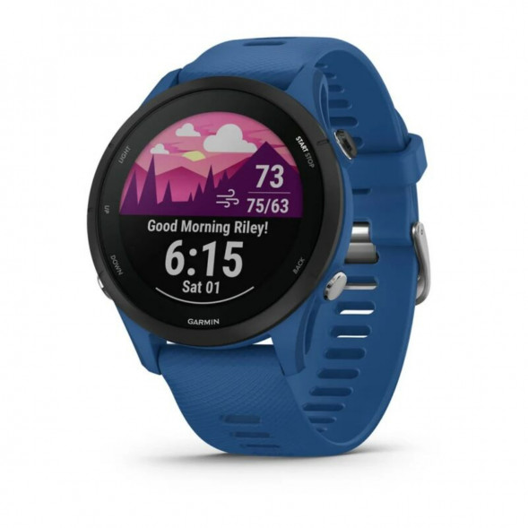 Умные часы Garmin Forerunner 255 Sport с синим ремешком 010-02641-11 в Чите