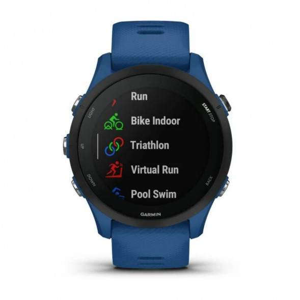 Умные часы Garmin Forerunner 255 Sport с синим ремешком 010-02641-11 в Чите