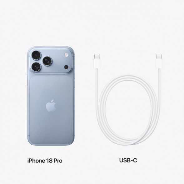 Смартфон Apple iPhone 18 Pro 256GB (SIM + eSIM), Glacier в Чите