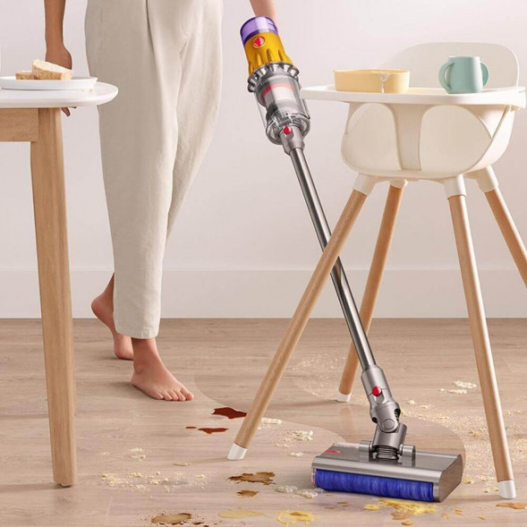 Пылесос Dyson V12S Detect Slim Submarine SV46, Yellow/Nickel в Чите