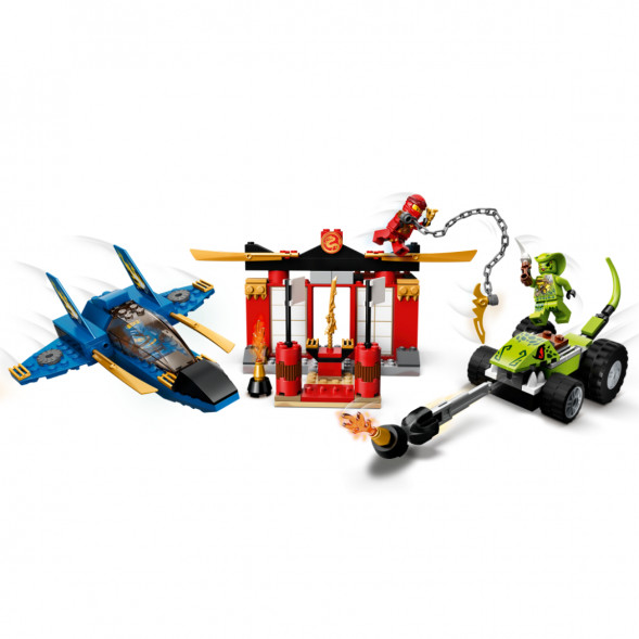 Конструктор LEGO Ninjago 71703 Бой на штормовом истребителе в Чите